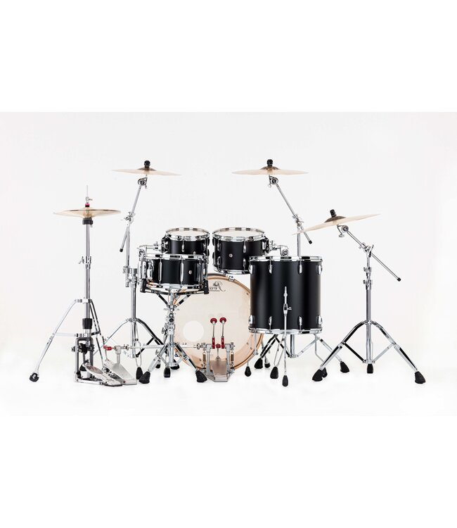 Pearl PMX924XSP/C339 Professional Maple 4-delige shell set Matte Caviar Black