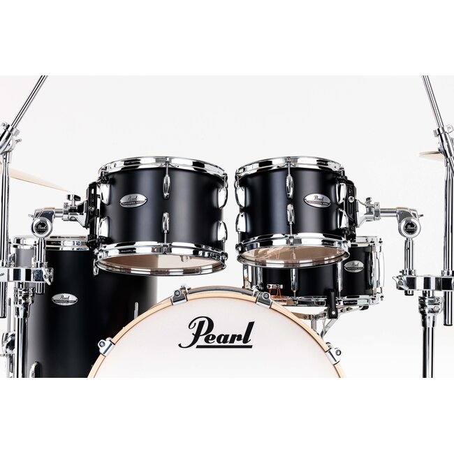 Pearl PMX924XSP/C339 Professional Maple 4-delige shell set Matte Caviar Black