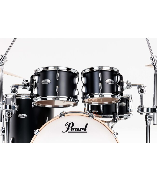 Pearl PMX924XSP/C339 Professional Maple 4-delige shell set Matte Caviar Black