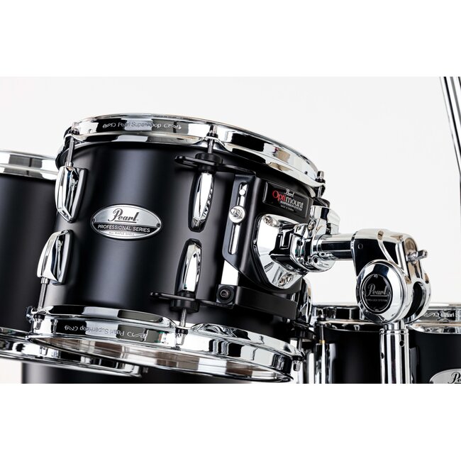 Pearl PMX924XSP/C339 Professional Maple 4-delige shell set Matte Caviar Black