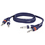 DAP DAP-Audio FL226 2x Mono-Klinke L / R> 2 Mono-Klinke L / R 300cm 6m