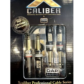 DAP XCALIBER PRO XGL136 kabel 2x jack - 2x jack 6 meter XCALIBER