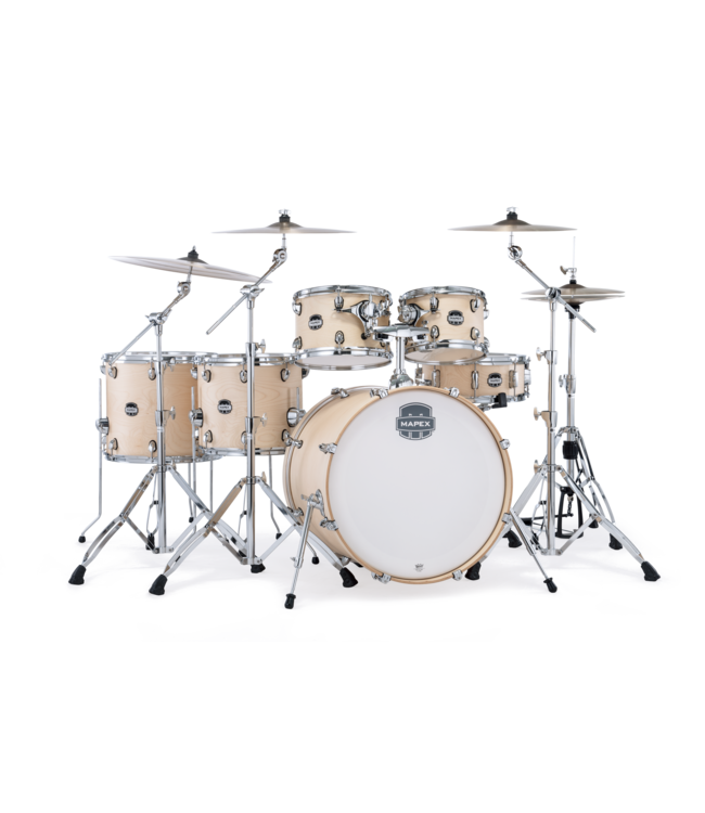 Mapex Copy of Mapex Mars Maple Stage+, Natural Satin MXMM628SFUNW + 8 inch tom