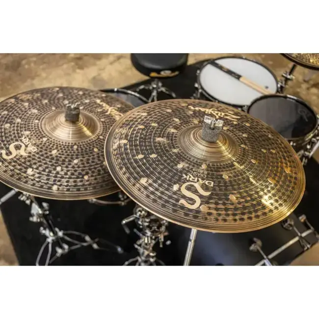Zildjian SD4680 Cymbal Set, S Family, Dark Cymbal Pack, 14H/16+18Cr/20R ZISD4680