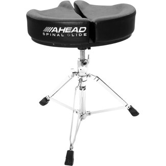 Ahead SPG-BS3 Spinal Glide saddle Drum Throne drumkruk black 3 poot