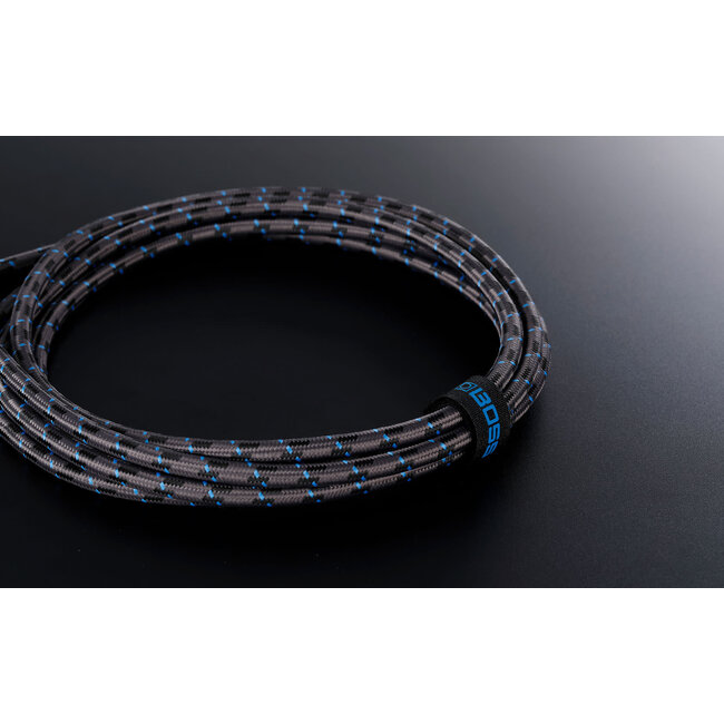 Boss BIC 15A gitaar cable 4.5m tweed ANGLED/STRAIGHT 1/4" 1x haaks