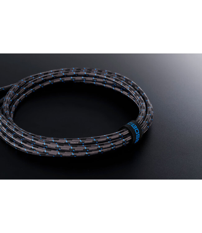 Boss BIC 15A gitaar cable 4.5m tweed ANGLED/STRAIGHT 1/4" 1x haaks