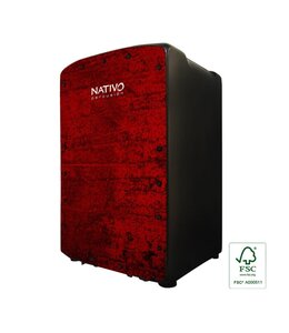 Nativo Percussion X BASS CAJON PRO PLUS RED X BASSPORT, SUB