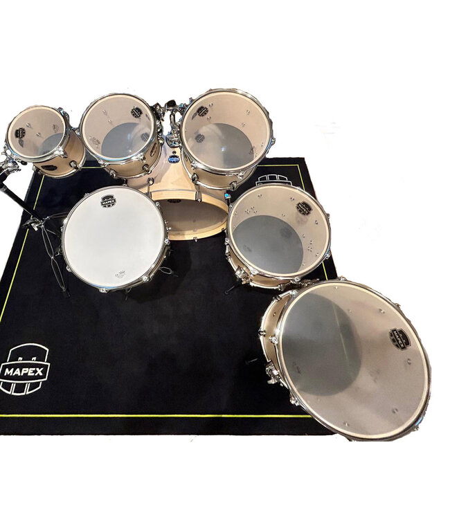 Mapex Mars Maple Stage+ Natural Skin MXMM628SFUNW 7 delige Mars drumkit + hardware + 8 inch tom Special Edition