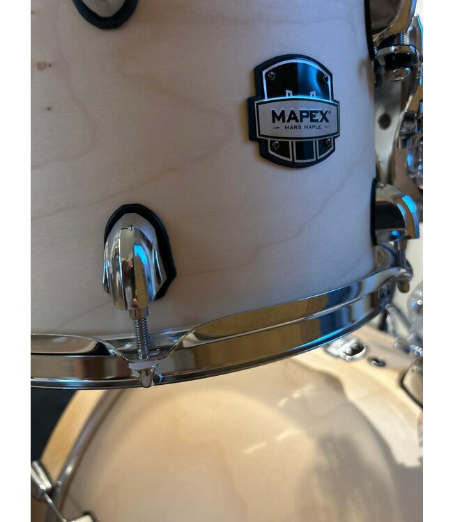 Mapex Mars Maple Stage+ Natural Skin MXMM628SFUNW 7 delige Mars drumkit + hardware + 8 inch tom Special Edition