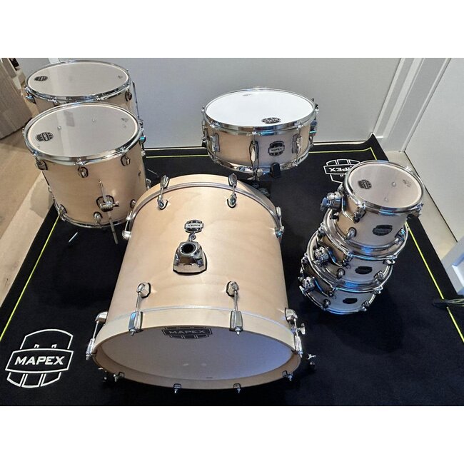 Mapex Mapex Mars Maple Stage+, Natural Satin MXMM628SFUNW + xtra 8 tom