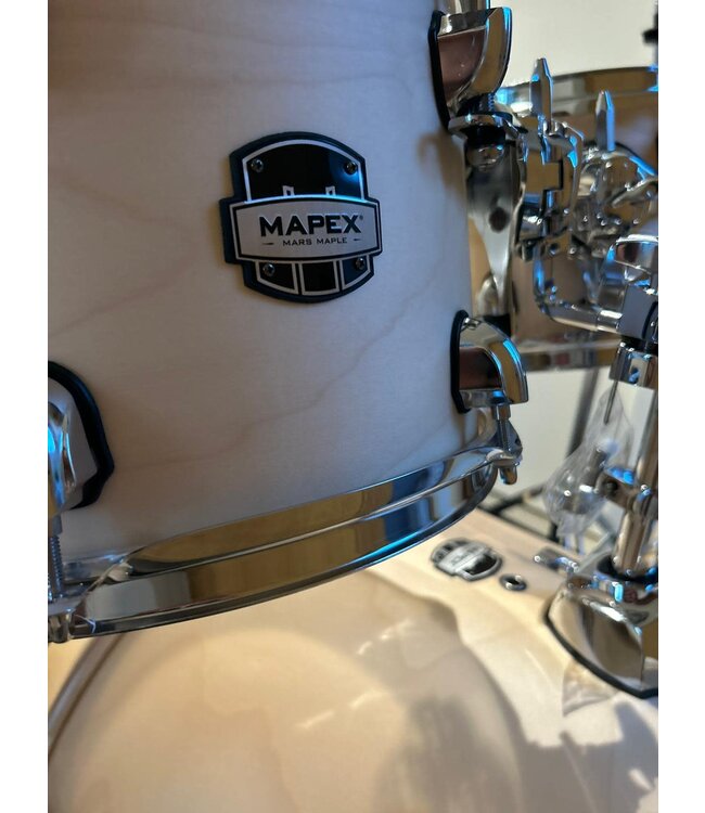 Mapex Mars Maple Stage+ Natural Skin MXMM628SFUNW 7 delige Mars drumkit + hardware + 8 inch tom Special Edition
