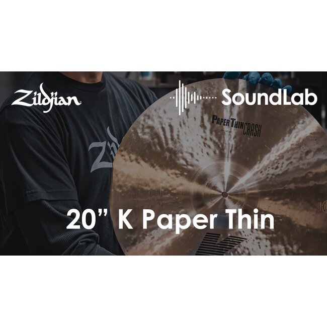 Zildjian Crash 20" K Zildjian Paper Thin Crash Traditional ZIK2820