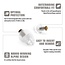 Alpine ALP-MS Alpine Hearing Protection MusicSafe, high-fidelity hearing 11,61 protection for musicians, transparant