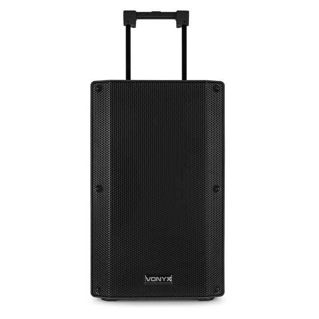 VONYX VSA700 PORTABLE SYSTEM Partybox 15" incl. 2 draadloze microfoons 174.055