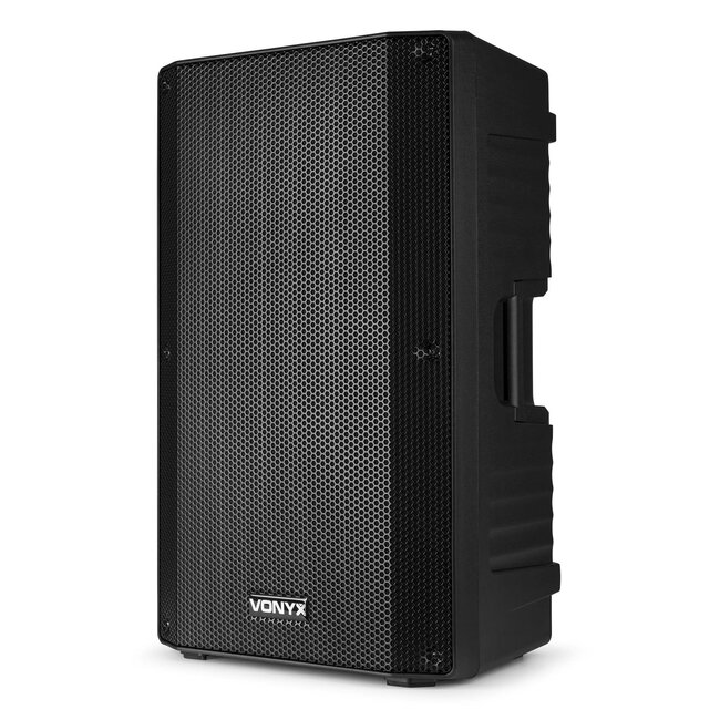 VONYX VSA700 PORTABLE SYSTEM Partybox 15" incl. 2 draadloze microfoons 174.055