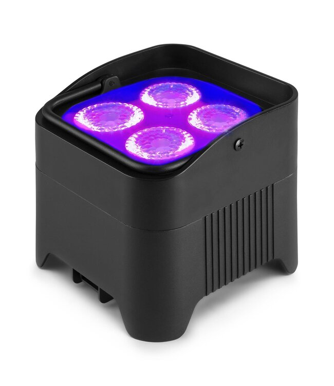 BeamZ BBP94W BATTERY UPLIGHT PAR 4X12W WDMX wireless dmx
