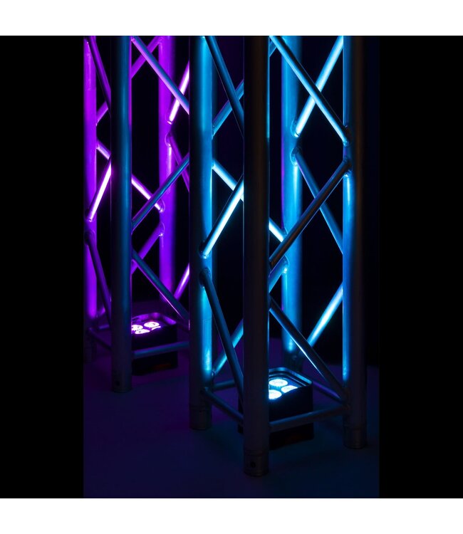 BeamZ BBP94W BATTERY UPLIGHT PAR 4X12W WDMX wireless dmx