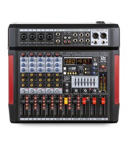 PD Power Dynamics PDM-T604 STAGE MIXER 6-CHANNEL DSP/MP3