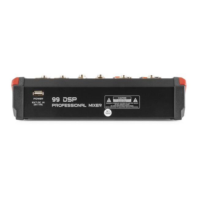 VONYX VM-KG06 MUSIC MIXER 6-CHANNEL BT/DSP/USB RECORD 172.594