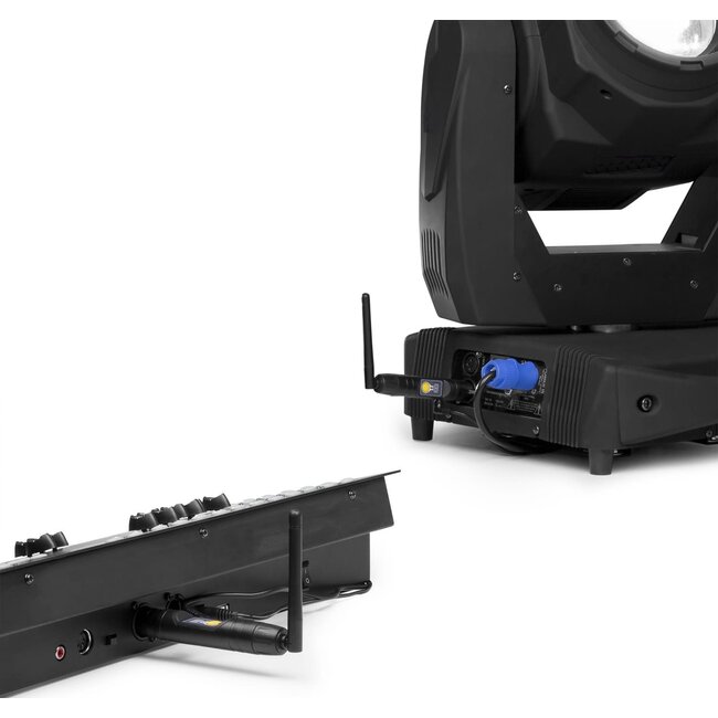 BeamZ BBP WIRELESS DMX TRANSMITTER/RECEIVER 154.077