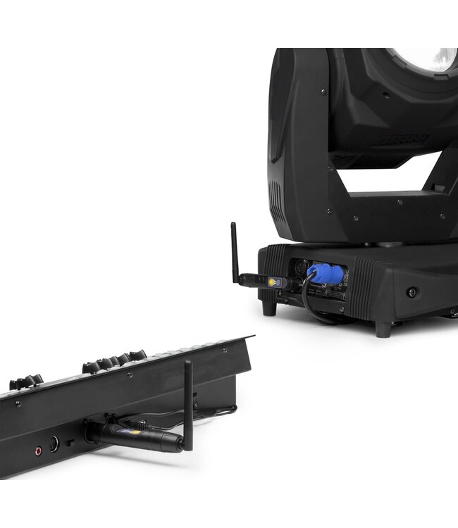 BeamZ BBP WIRELESS DMX TRANSMITTER/RECEIVER 154.077