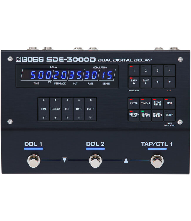 SDE-3000D DUAL DIGITAL DELAY A Vintage Digital Delay Legend Reborn