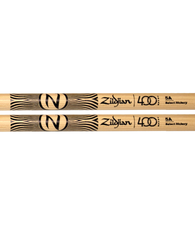 Zildjian Drum Sticks, Hickory, Wood Tip, LE 400 ANNIVERSARY Z5A, natural Z5A-400