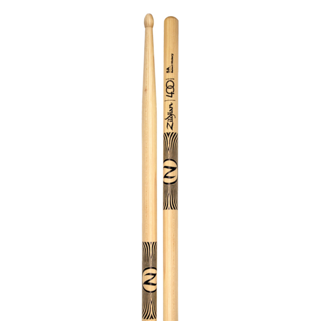 Zildjian Drum Sticks, Hickory, Wood Tip, LE 400 ANNIVERSARY Z5A, natural Z5A-400