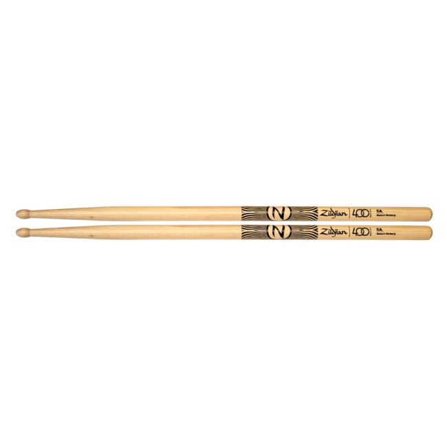 Zildjian Drum Sticks, Hickory, Wood Tip, LE 400 ANNIVERSARY Z5A, natural Z5A-400