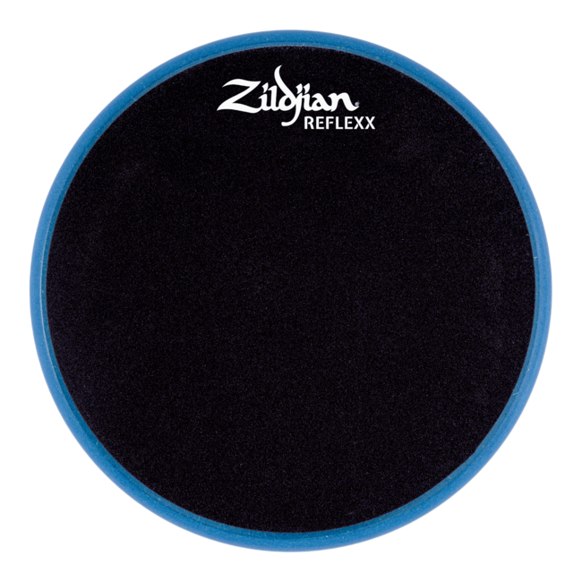 Zildjian ZXPPRCB10 Practice Pad, Reflexx Conditioning Pad, 10" blue
