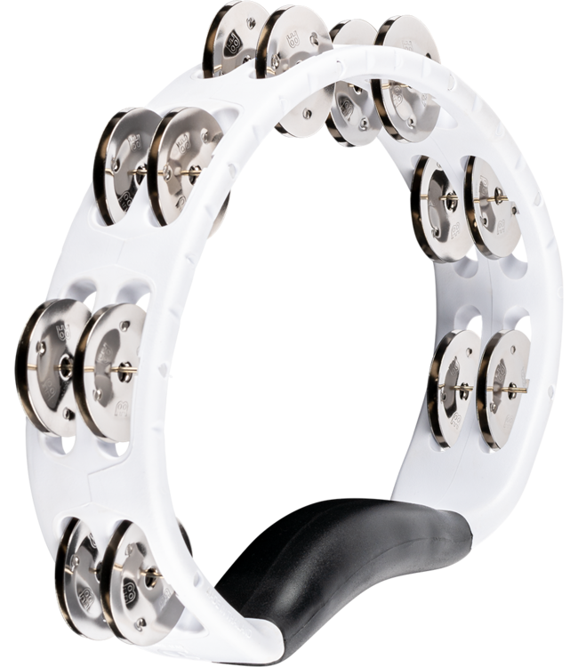 Meinl HTMT1WH MEINL HEADLINER HAND HELD ABS TAMBOURINE WHITE