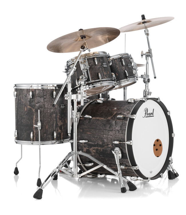 Pearl MM6C924XSP-S/C824 Masters Maple 4-delige shell kit Satin Charred Oak