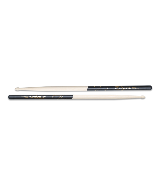 Zildjian Z5AD drumsticks dip series, 5A wood, natural, black dip