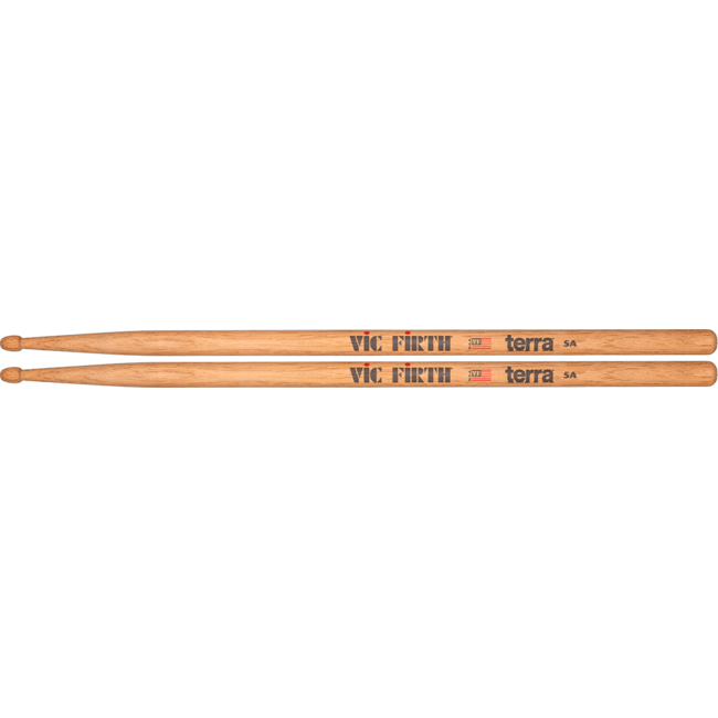 Evans PVF 5AT Terra drumstokken hickory met houten tip