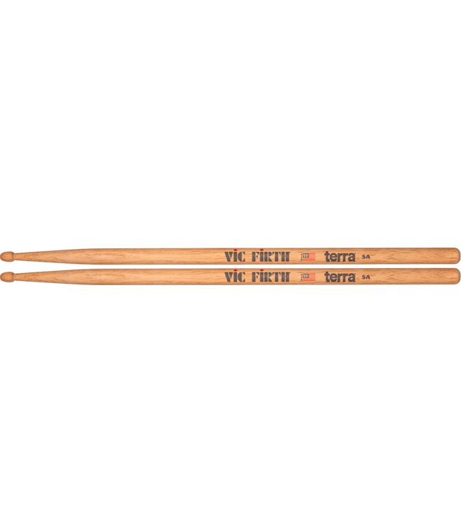 Evans PVF 5AT Terra drumstokken hickory met houten tip