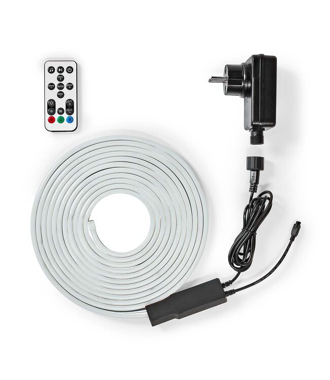 Nedis Neon style led slang Strip 5 meter RGB  Wi-Fi Smart