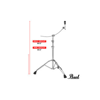Pearl B-1030C Cymbal boom stand curved