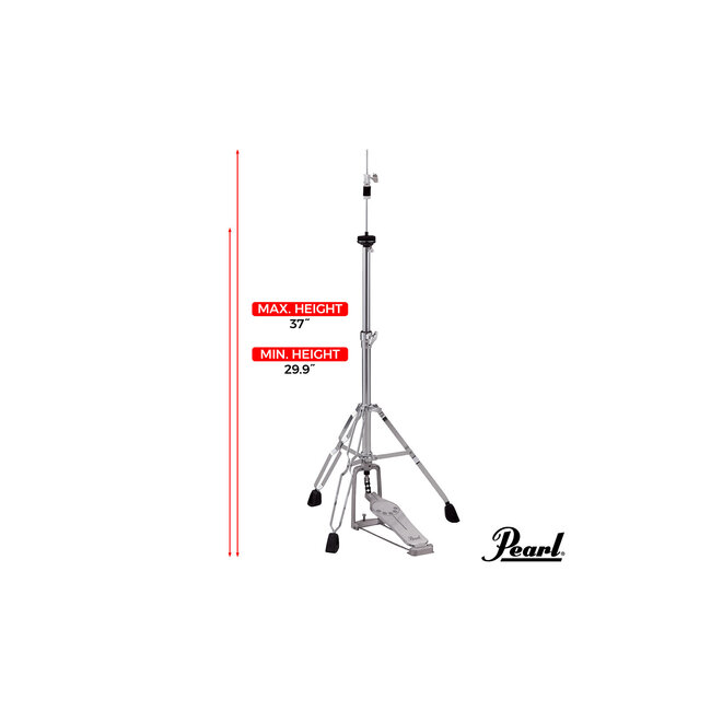 Pearl H-830 hihatstand dubbel benig