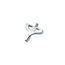 Tama TDK10 chrom Tuning key Stemsleutel
