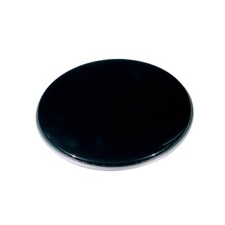 B-Percu Resonant Front drumhead 18 inch Smooth Black Ebony