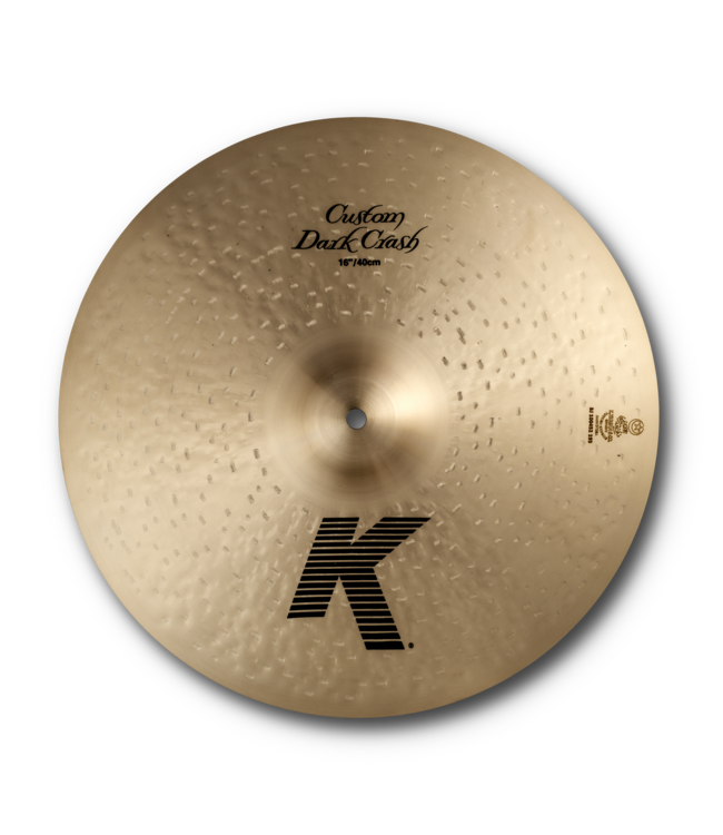 Zildjian Crash, K Custom, 16", Dark Crash, traditional