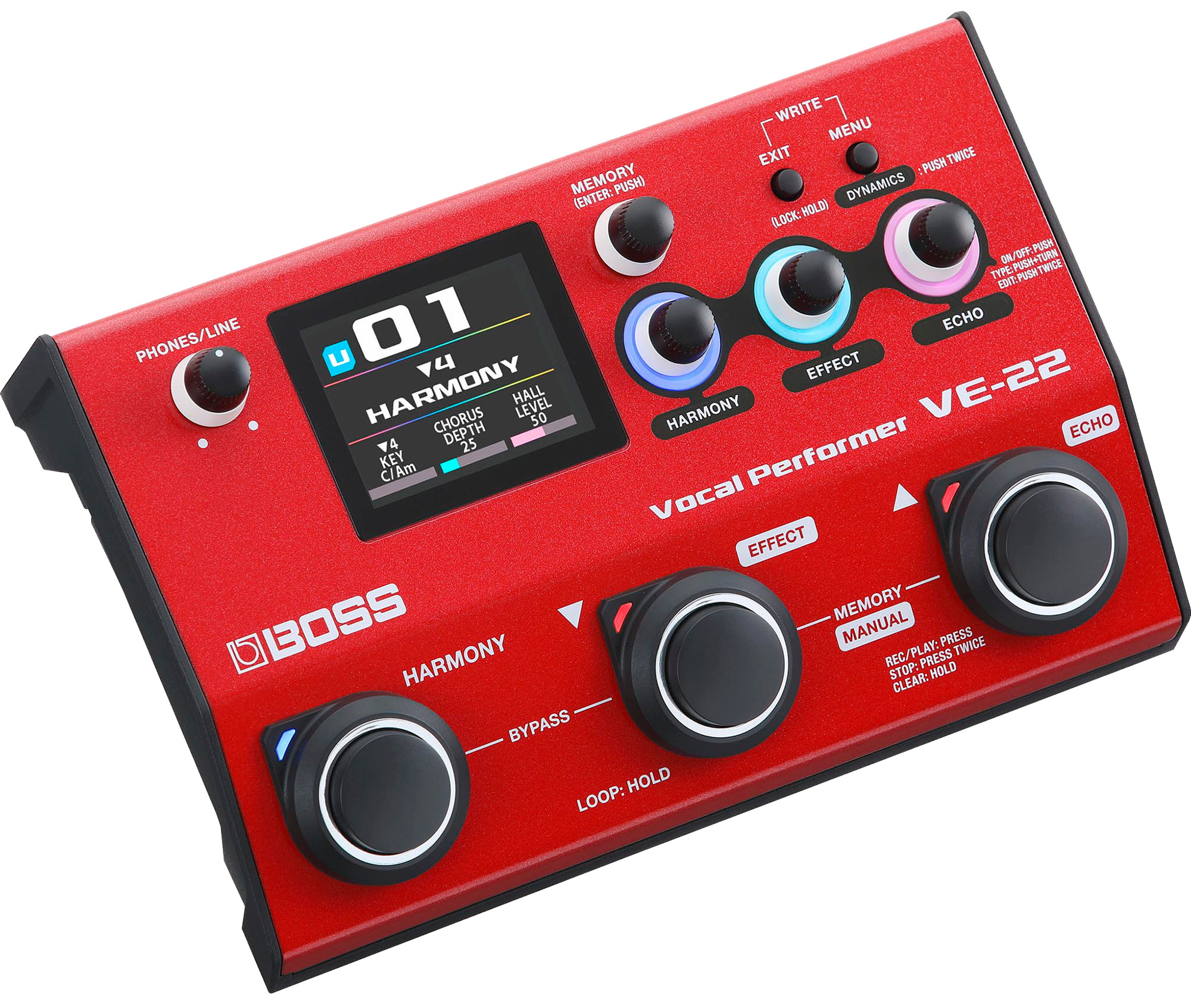 BOSS VE-22 VOCAL PERFORMER - Busscherdrums