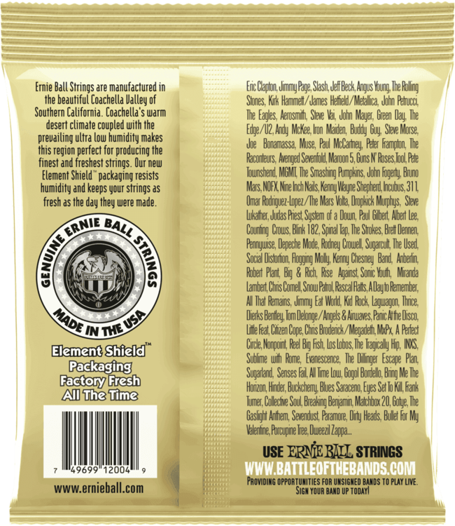 Ernie Ball CEB 2004 Set - Light 11-15-22w-30-42-52