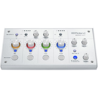 Roland BRC-WH GAMING MIXER FOR STREAMING WITH HIGH QUALITY MIC