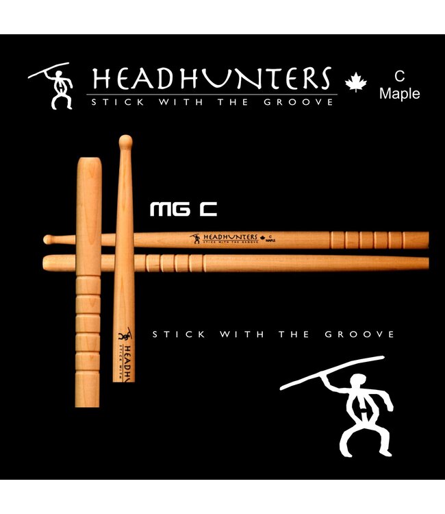 Headhunters Drumsticks HM-C Maple Wood Tip C