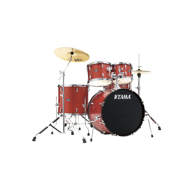 Tama ST52H5-CDS drumstel Stagestar Tama 5 delig incl. bekkens hihat + crash ride
