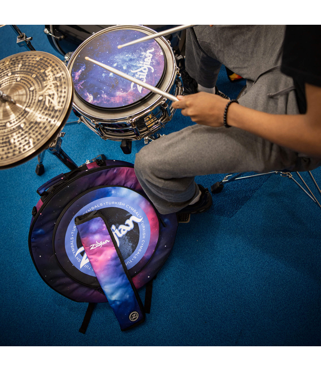 Zildjian ZIZXCB00320 ZILDJIAN Bag, Student Cymbal Bag, 20", Purple Galaxy