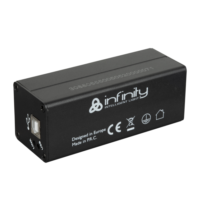 Infinity Infinity Chimp Dongle voor OnPC 2 universes - 1 DMX uitgang