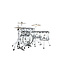 Tama Tama starclassic Mirage 5pc. Shellkit 22 10 12 14FT 16FT clear